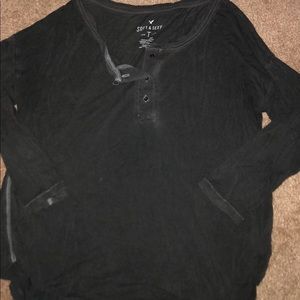 Grey American eagle soft and sexy shirt